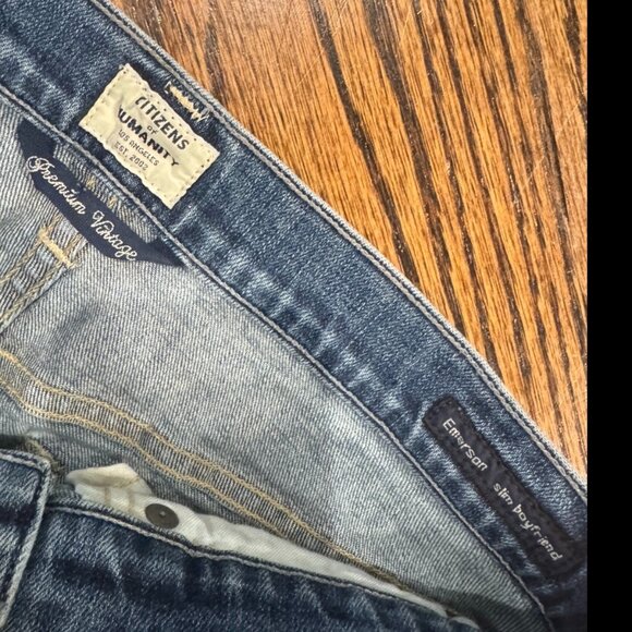 Citizens Of Humanity Premium Vintage Jean with Rips - Size 24 - Picture 3 of 4